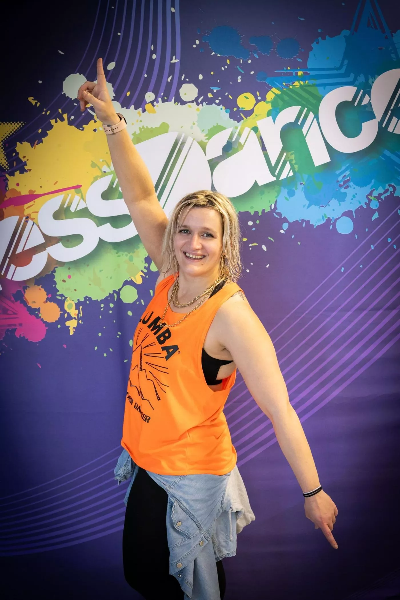 Stéphanie, coach Fit'ness Dance